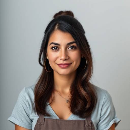 Retrato de Fernanda Silva, assistente de fotografia da FotoArte Estúdio.